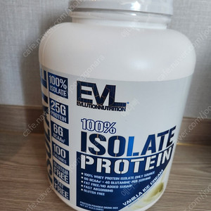 EVLUTIONNUTRITION 아이솔레이트 프로틴 바닐라아이스크림 맛 2.26kg
