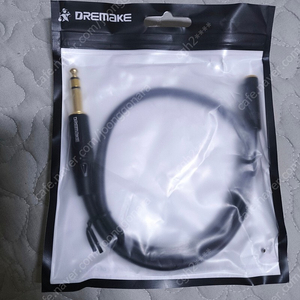 Dremake 6.5mm to 3.5mm 케이블 팝니다