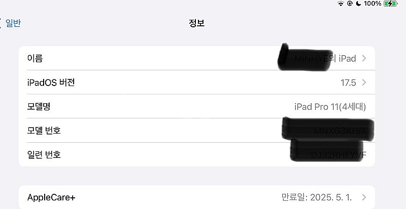 아이패드 11프로 4세대 256 WiFi 스페이스 그레...--1