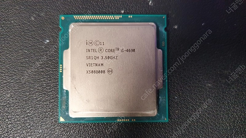 인텔 i5-4690 cpu 판매합니다 이미지