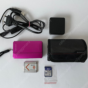 [풀구성]소니 사이버샷 DSC TX10 핑크 디카 카메라