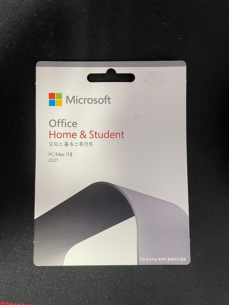 MS Office Home & Student 2021 마이크로소프트 홈 &스튜던트 PC/Mac 1개