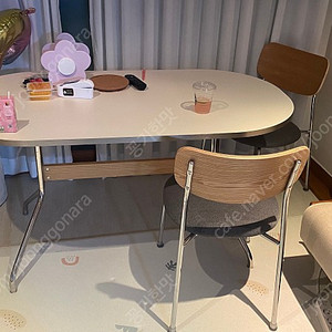 코헨가구 딜라이트 테이블(식탁) + 의자2