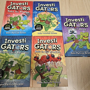 영어책 Investi Gators (그래픽노블) 5권