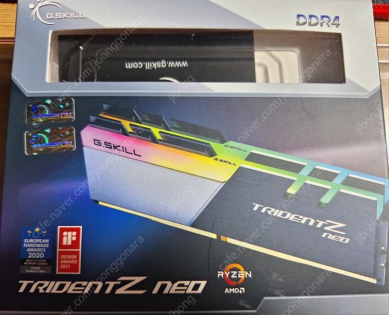 G.SKILL TridentZ neo DDR4 16GBX2 = 32GB