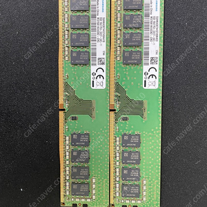 삼성 ddr4 16gb (8*2) 2400t 단면램 택포