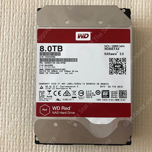 WD Red NAS 하드 디스크 (8TB)