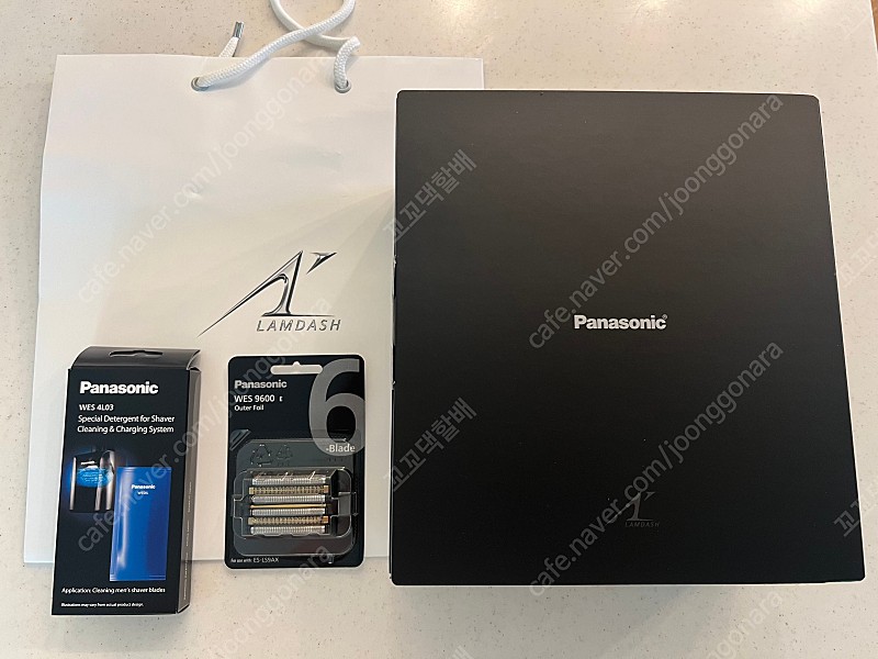 파나소닉 람데쉬 ES-LS9AX 6중날 최고급모델(날망 스페어 포함) 새제품 판매합니다. (45만원)