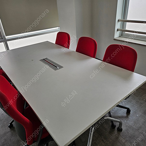 6인용 회의테이블 및 사무용 의자