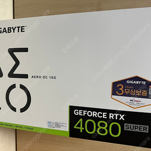 GIGABYTE 지포스 RTX 4080 SUPER AERO OC D6X 16B