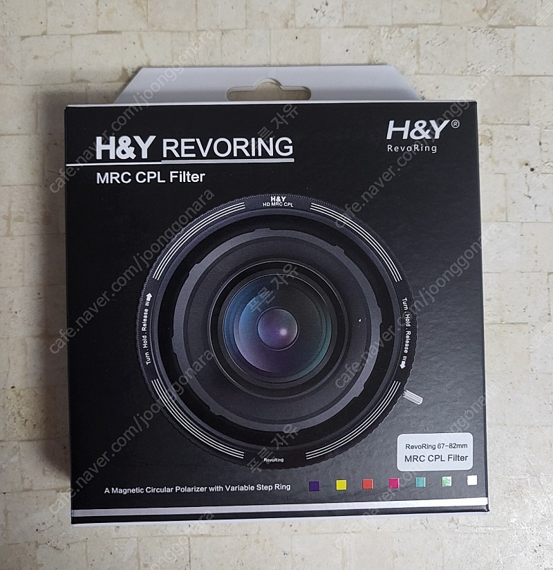 HNY 레보링 MRC CPL 67-82mm 가변 렌즈필터(미사용 신품)