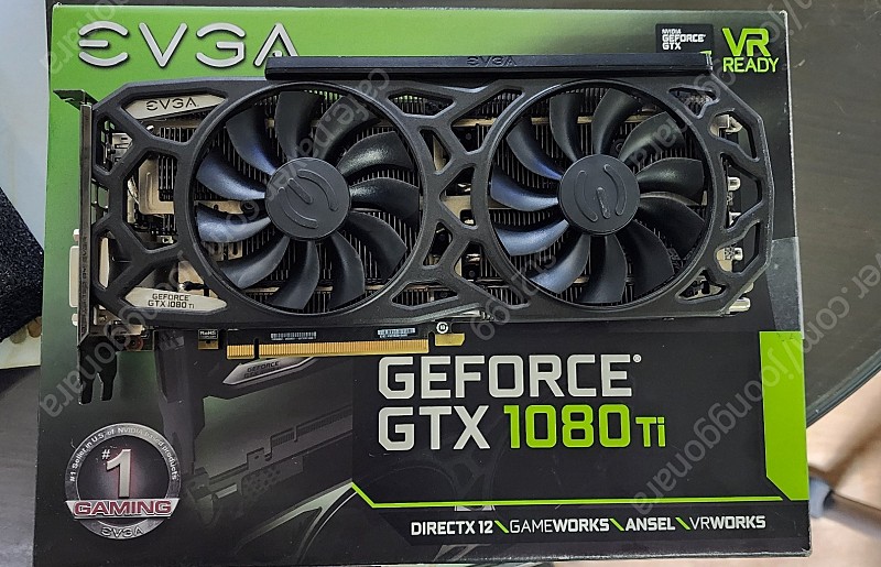 EVGA GTX 1080TI SC 팝니다.