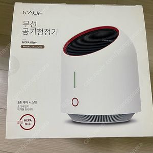 KAUF 헤파필터 충전식 무선 공기청정기 KF-AP200 미개봉 새제품