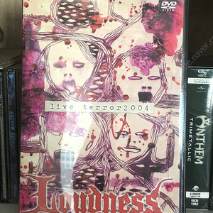 LOUDNESS 라우드니스 라이브 뮤직DVD 2장 판매