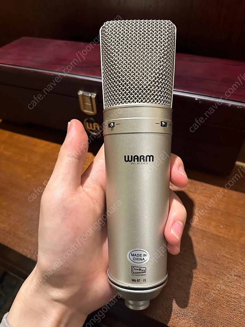 Warm audio WA87 콘덴서 마이크