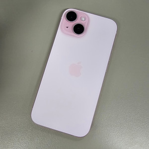 (새상품급) 아이폰15 128G 핑크 배터리100% 보증10월까지남은 정상해지폰 85만팝니다