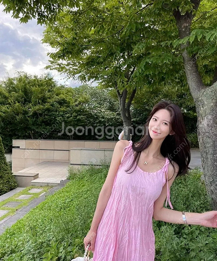 미미워 스페셜슬립드레스 스슬드 글로우핑크--0