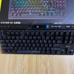 커세어 K70 RGB TKL 적축 / 콕스 CK250 적축 판매합니다.