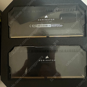 커세어 DDR5-6000 CL30 도미네이터 플래티넘 RGB 블랙 16Gx2 (국내정품). 가격다운
