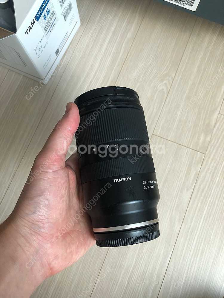 탐론 28-75 2.8 판매합니다 소니마운트--0