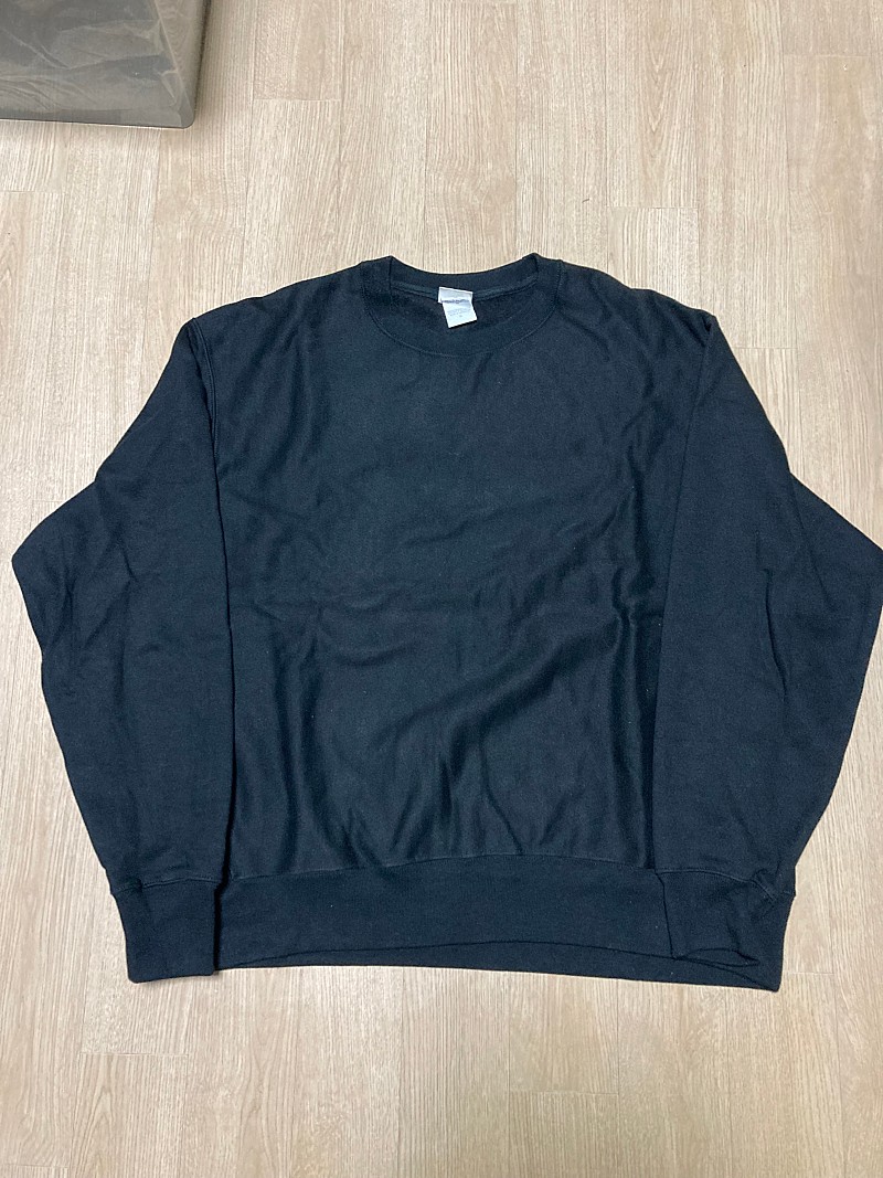 [XL] 챔피온 리버스위브 스웻 셔츠 맨투맨 / 블랙
