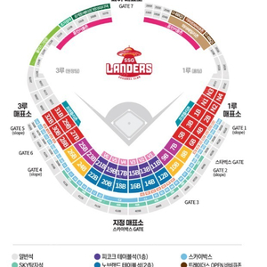 5/25 (토) 한화 이글스 vs SSG 랜더스 3루 한화 내야응원석, 몰리스그린존 양도합니다.