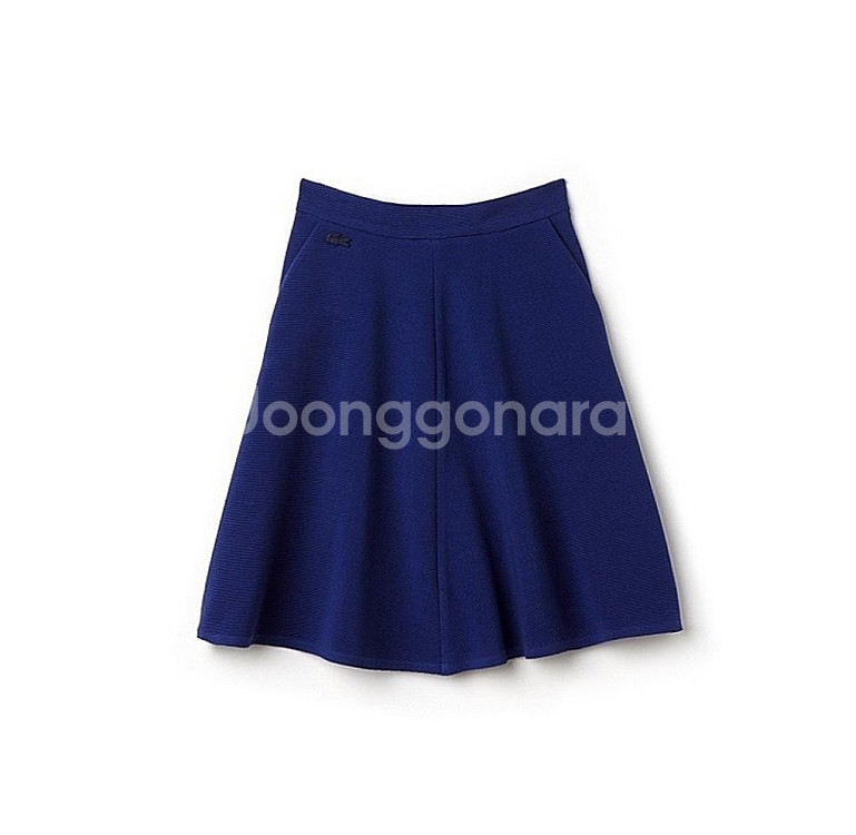 [새상품]라코스테 여성 골지 스커트--1