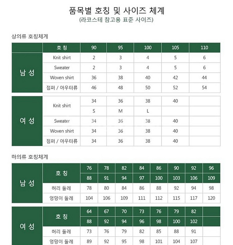 [새상품]라코스테 여성 골지 스커트--3