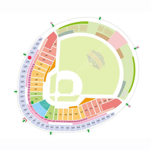 5/25 기아타이거즈 두산 3루k3 531구역 13열 통로 연석 2장 양도