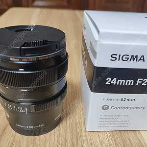시그마 24mm F2.0 DG DN 렌즈 팝니다.