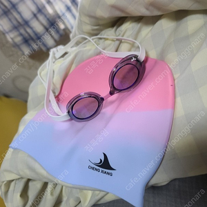 미즈노 수경 수영 핑크 수모 보라 퍼플 파스텔