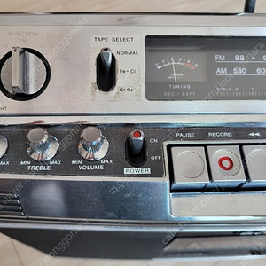 소니 cf580 카세트 라디오