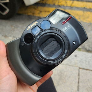 삼성 케녹스 FX-4 필름카메라 택미포 7만 배터리 O