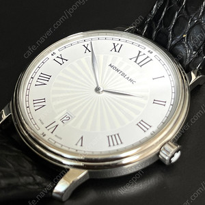 몽블랑 시계 트래디셔널 흰판 40mm