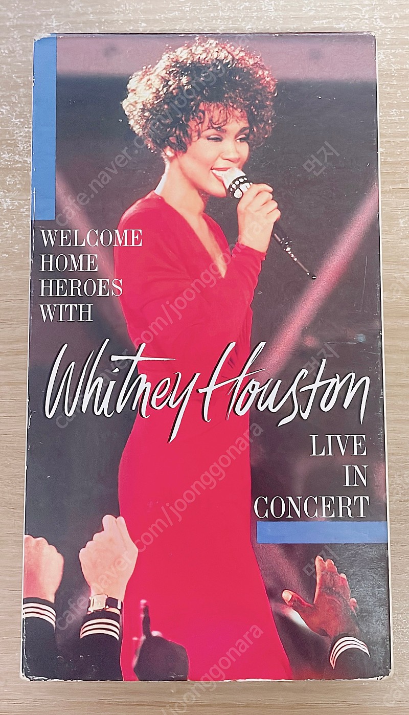 [비디오 테이프] 휘트니 휴스턴 Whitney Houston - Live In Concert ( VHS)