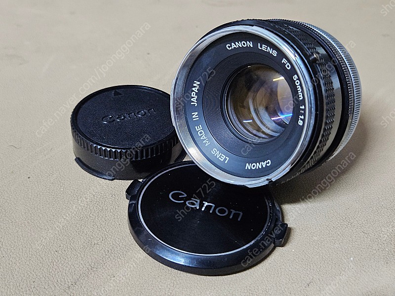 캐논 FD 50mm f1.8 (크롬노즈)