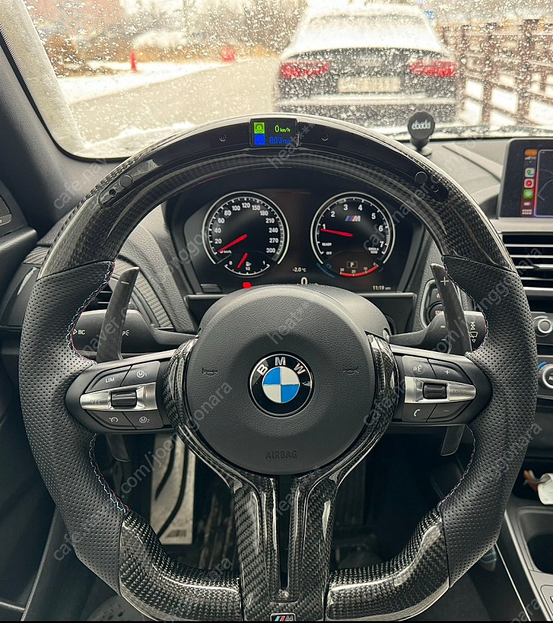 BMW M 카본 LED 핸들 팝니다