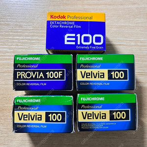 135(35mm) 슬라이드 필름 판매(코닥 엑타크롬, 후지 벨비아, 프로비아)