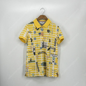 문싱웨어 카라 티셔츠 (M size / YELLOW)