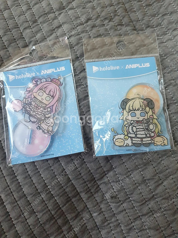홀록스(홀로라이브) 애니플러스 콜라보카페 굿즈--5