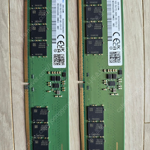 삼성 램메모리 ddr5 16gb 5600 2개