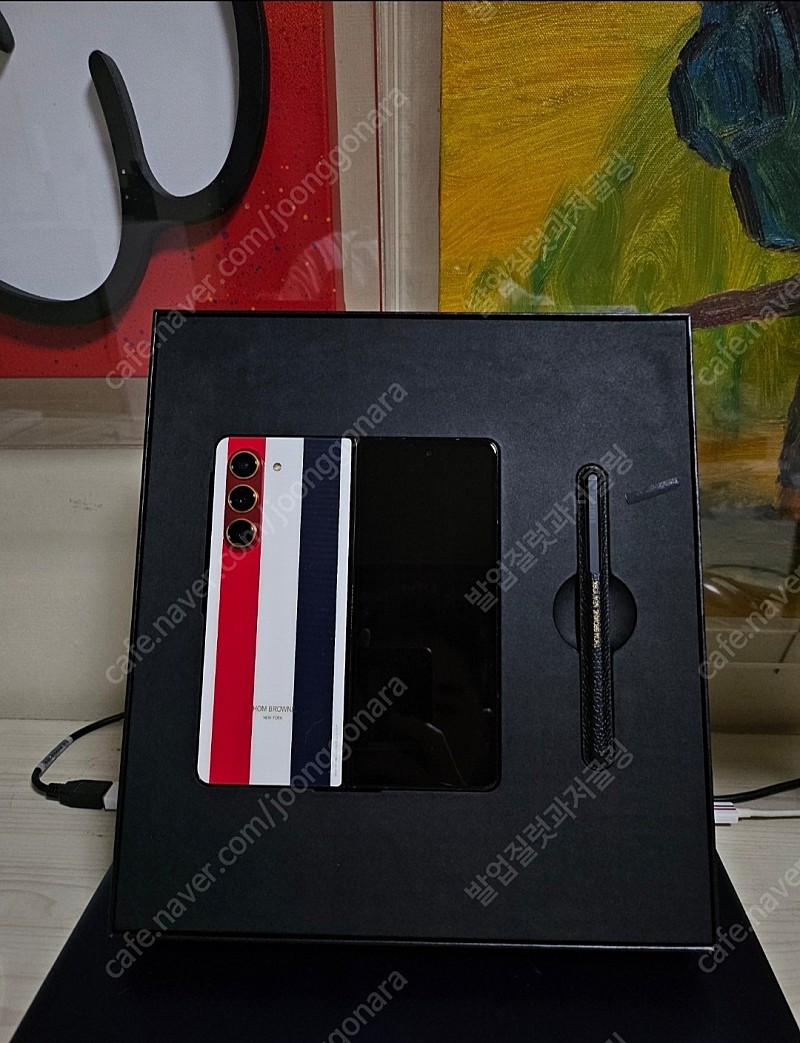 삼성 갤럭시 Z 폴드 5 톰브라운 에디션 국내판 휴대폰+S PEN