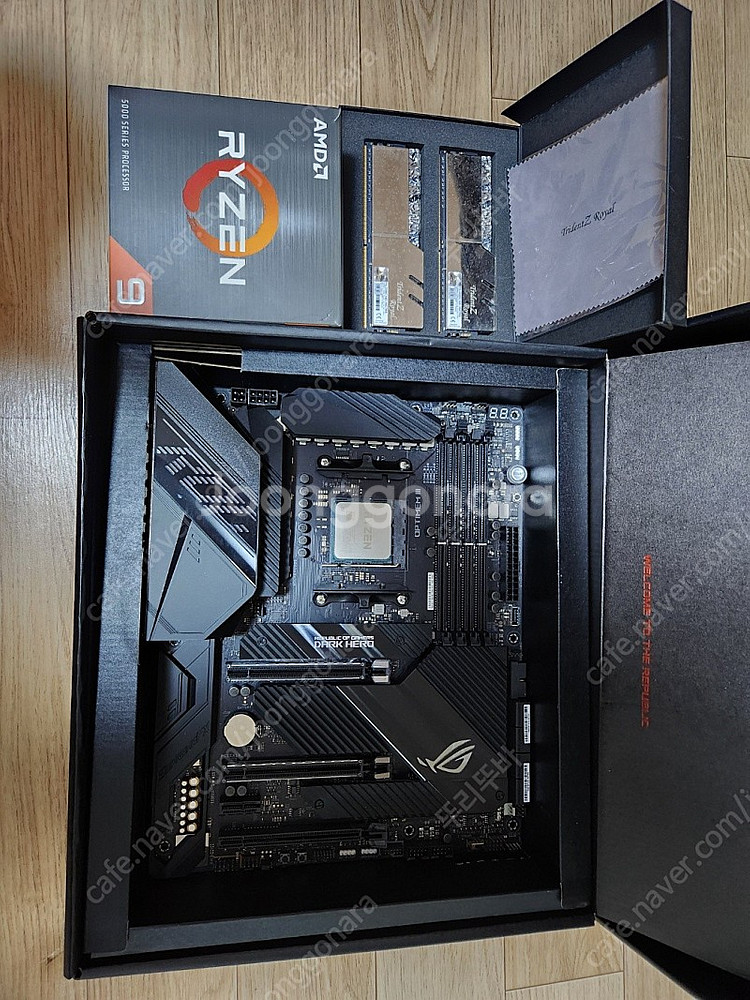 X570 다크히어로, 라이젠 5900X.  G.SKIL...--1