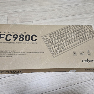 레오폴드 fc980c 토프레 무접점 일반 45g 거의 새제품 팝니다(화이트)