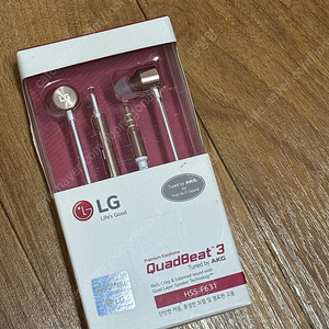 새상품 LG 엘지 쿼드비트 3 이어폰