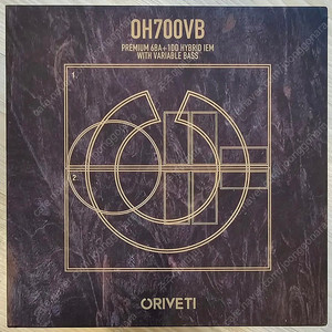 ORIVETI 오리베티 OH700VB 이어폰 판매합니다. (신품급)