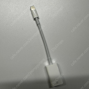 Apple 정품 라이트닝 USB 카메라 어댑터