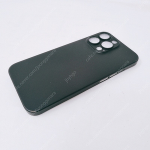 [리퍼] 신지모루 0.5mm 초슬림 무광 매트케이스 - 아이폰13프로 - 블랙