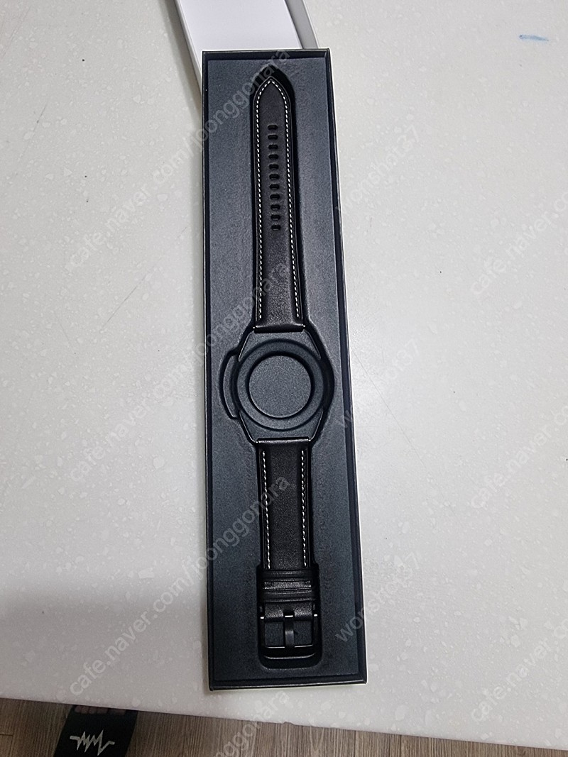 갤럭시워치3 가죽밴드 새상품 미사용 판매