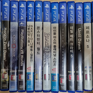 PS4 플스4 장당 6,000원 이하